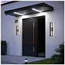 6_Alteck In & Out 32 1/2" High Sand Black LED Wall Sconce more views