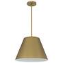 2_Alteck Jaz 16" Painted Brass LED Pendant more views