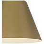 5_Alteck Jaz 16" Painted Brass LED Pendant more views
