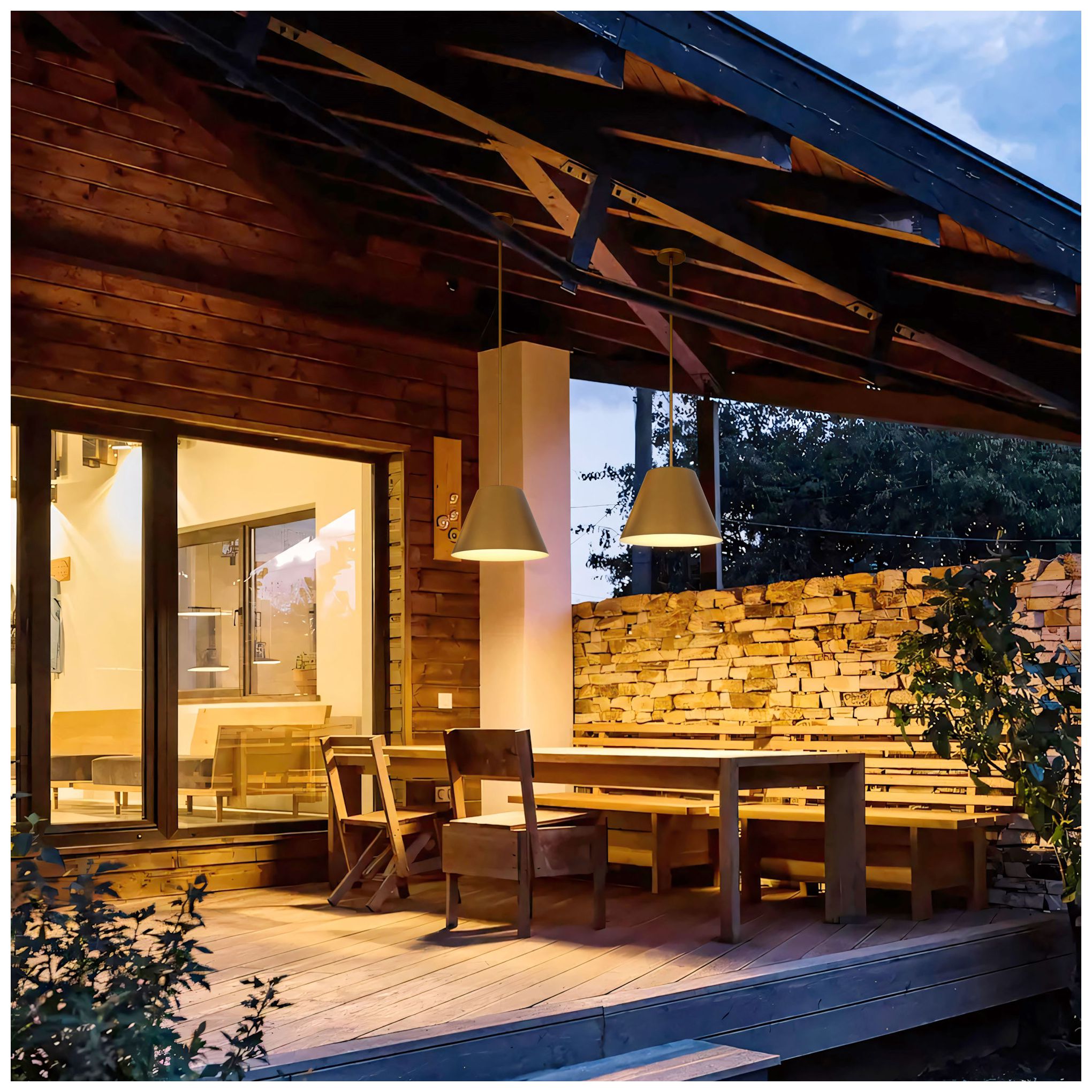 Image 6 Alteck Jaz 16" Painted Brass LED Pendant more views