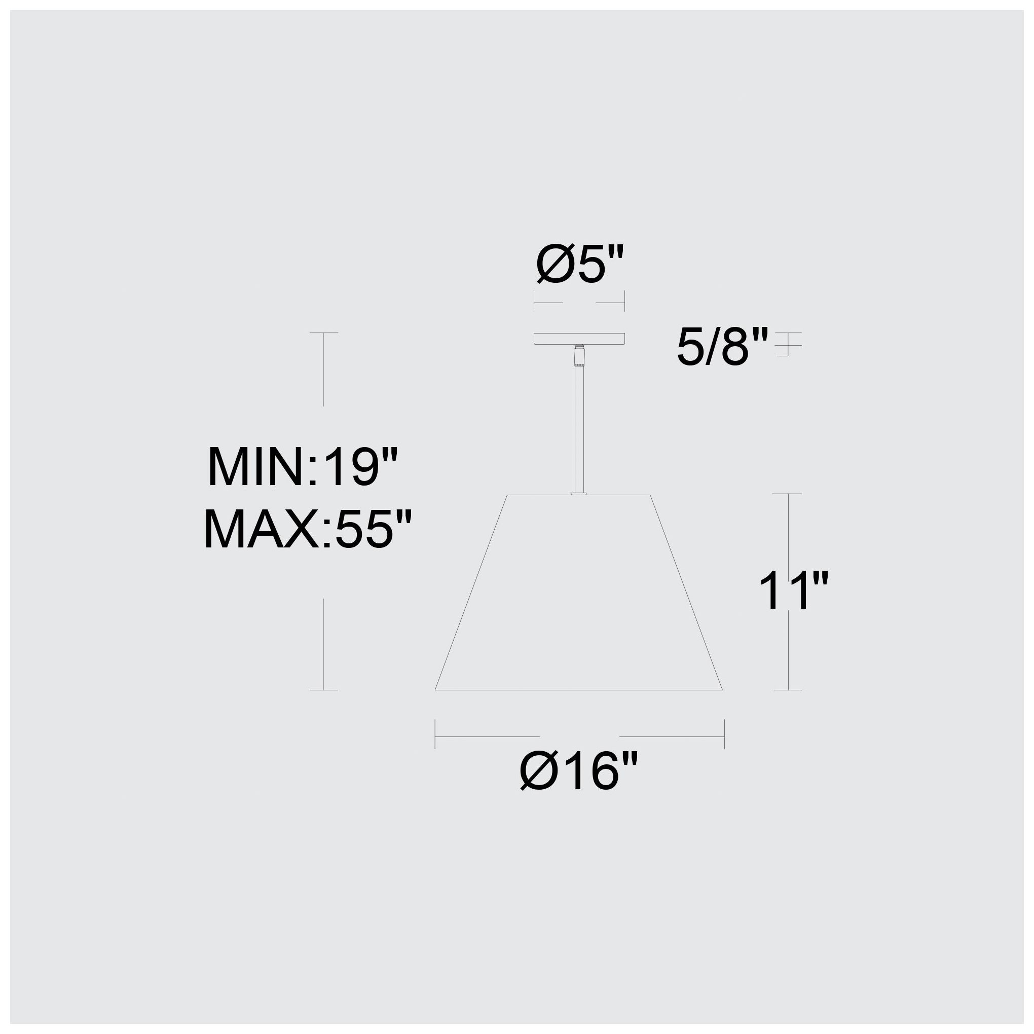 Image 7 Alteck Jaz 16" Painted Brass LED Pendant more views