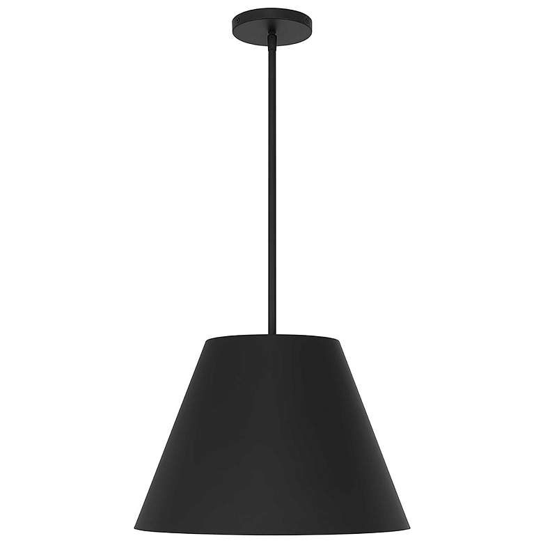 Image 3 Alteck Jaz 16" Sand Black LED Pendant more views