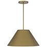3_Alteck Jaz 22" Painted Brass LED Pendant more views