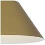 5_Alteck Jaz 22" Painted Brass LED Pendant more views