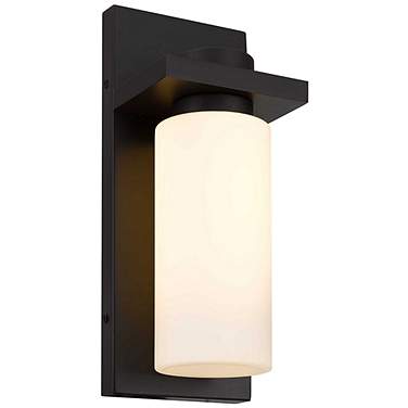 Alteck Kast 14" High Dark Bronze LED Wall Sconce