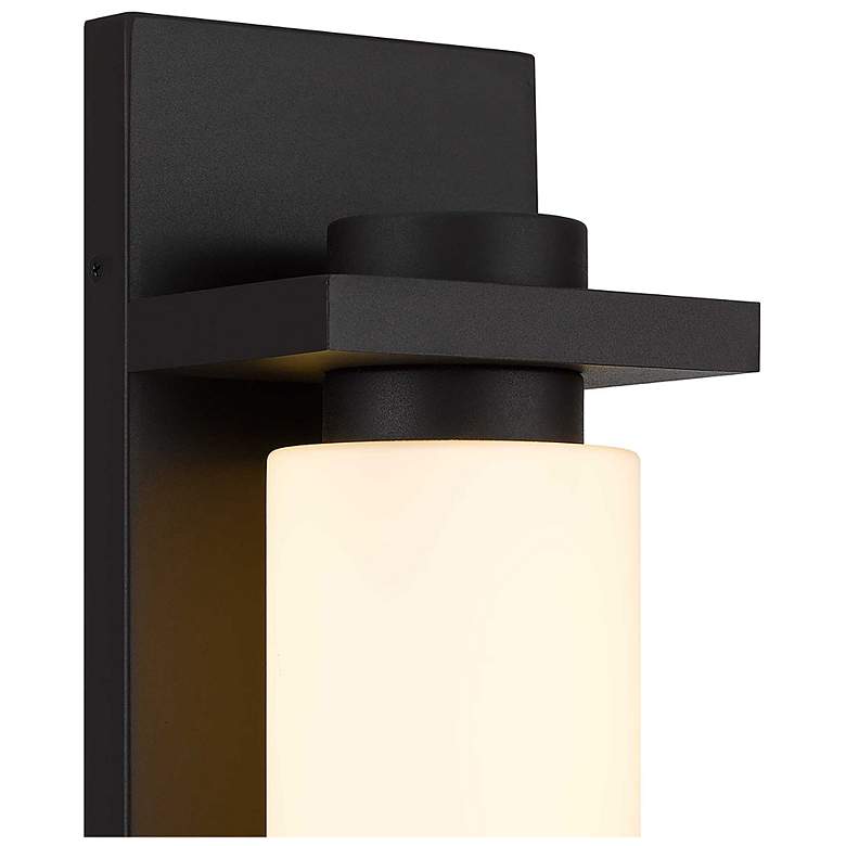 Image 5 Alteck Kast 14" High Dark Bronze LED Wall Sconce more views