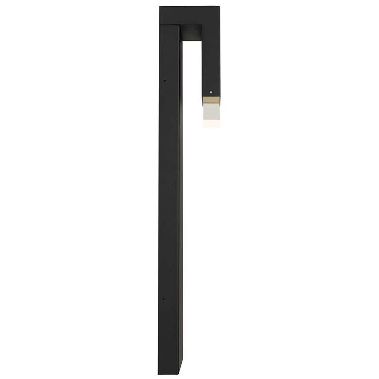 Image 3 Alteck Lagos 24" High Sand Black LED Wall Sconce more views