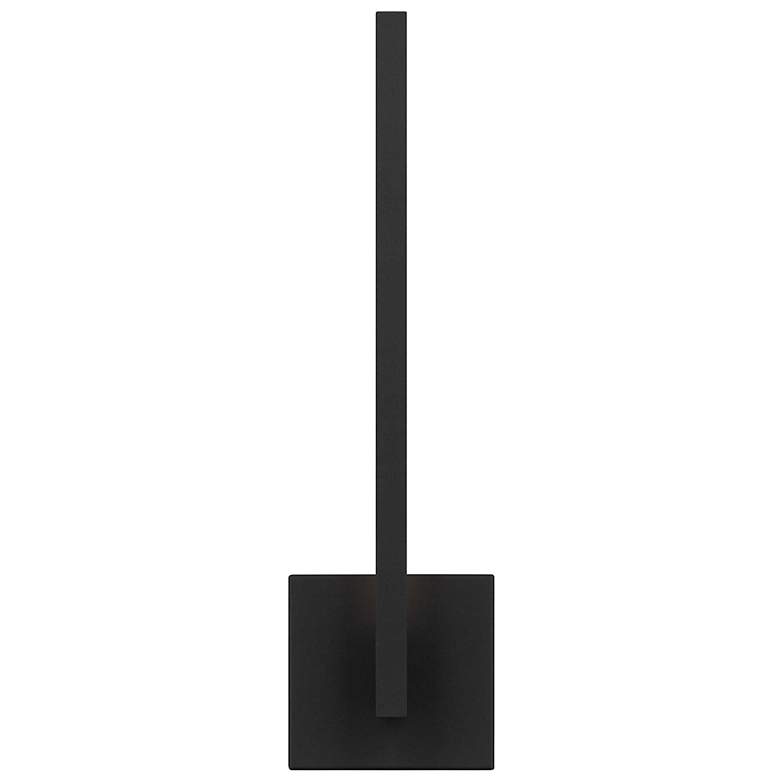 Image 3 Alteck Lana 18" High Sand Black LED Wall Sconce more views