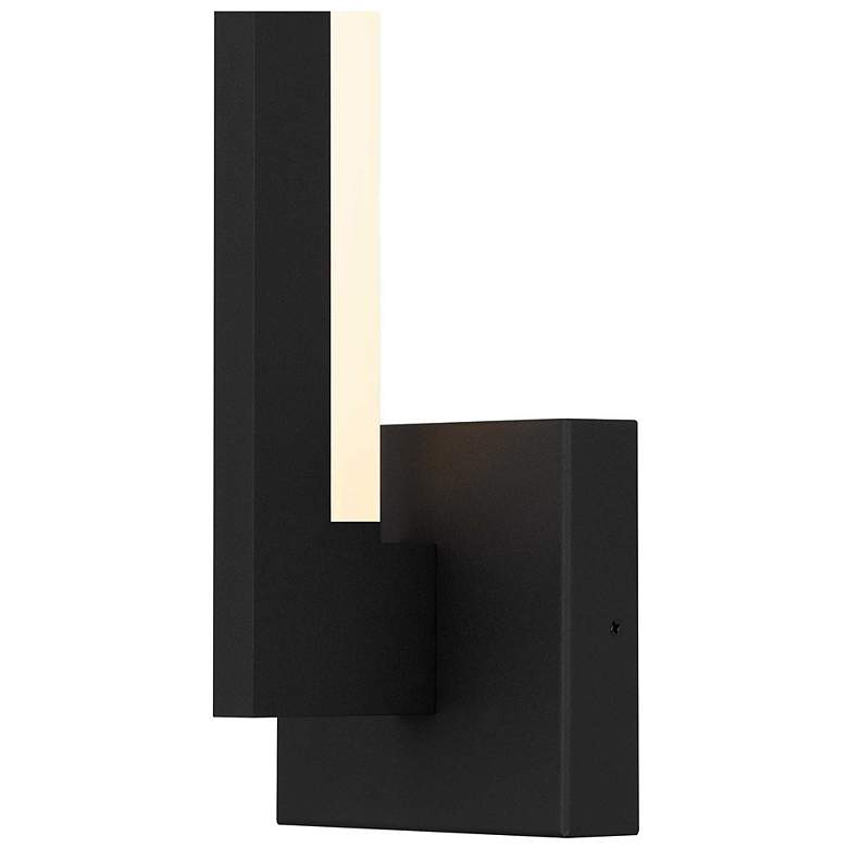 Image 5 Alteck Lana 18" High Sand Black LED Wall Sconce more views