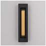 4_Alteck Layer 30" High Sand Black LED Wall Sconce more views