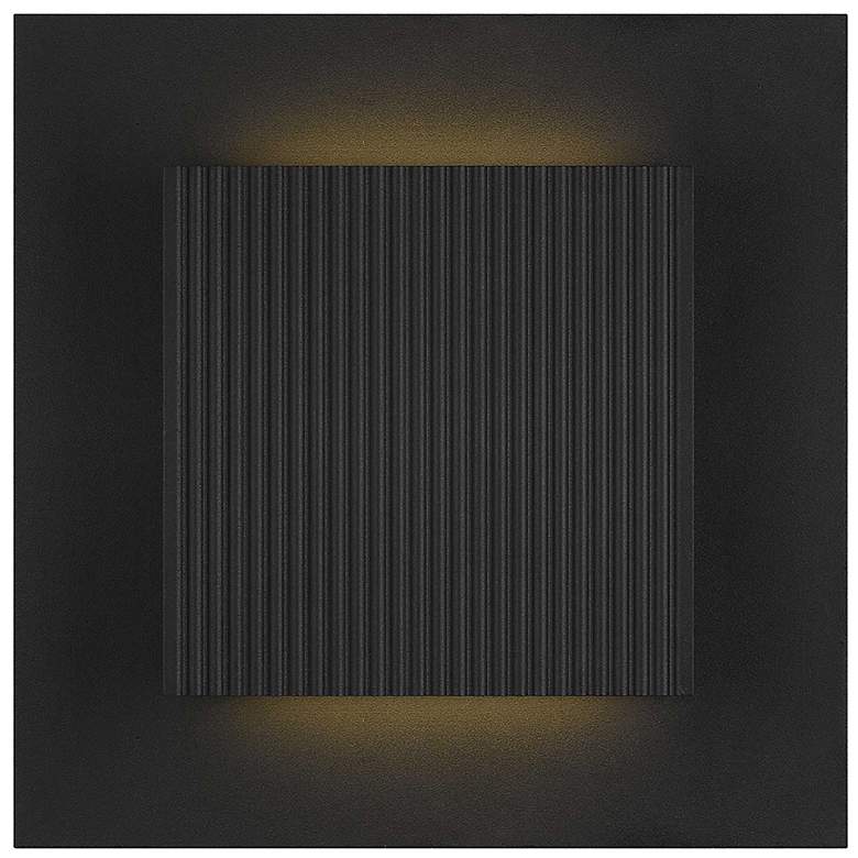 Image 3 Alteck Miami 10 1/4" High Sand Black LED Wall Sconce more views