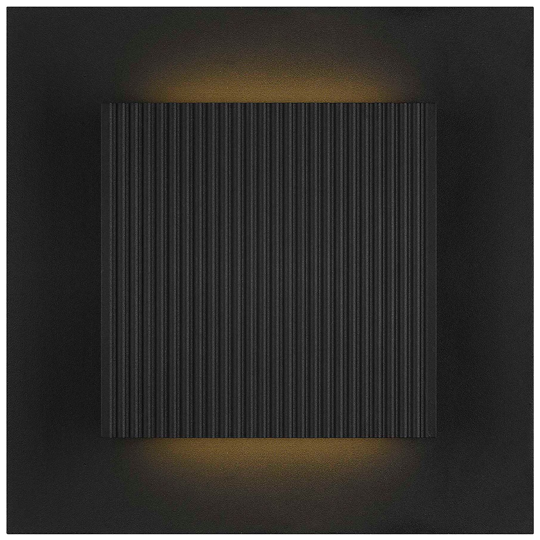Image 3 Alteck Miami 10 1/4" High Sand Black LED Wall Sconce more views