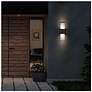 4_Alteck Miami 18" High Sand Black LED Wall Sconce more views