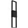 Alteck Miami 32" High Sand Black LED Wall Sconce