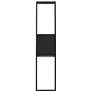 3_Alteck Miami 32" High Sand Black LED Wall Sconce more views