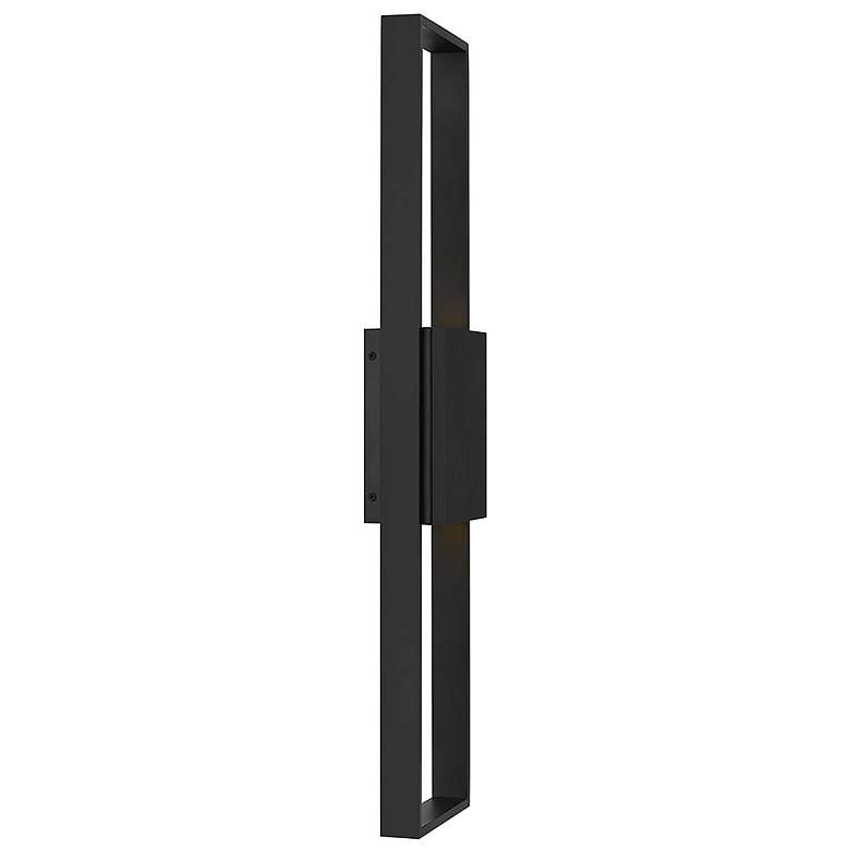 Image 4 Alteck Miami 32" High Sand Black LED Wall Sconce more views