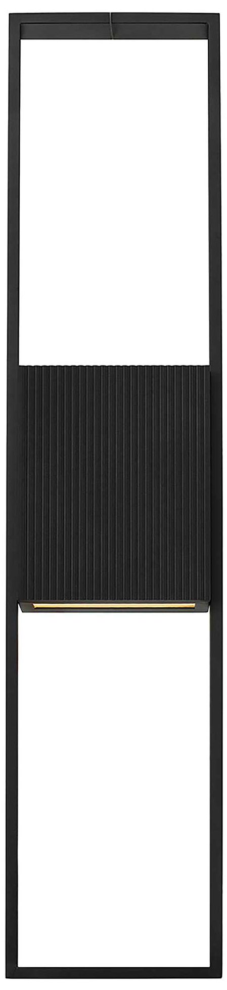 Image 3 Alteck Miami 32" High Sand Black LED Wall Sconce more views