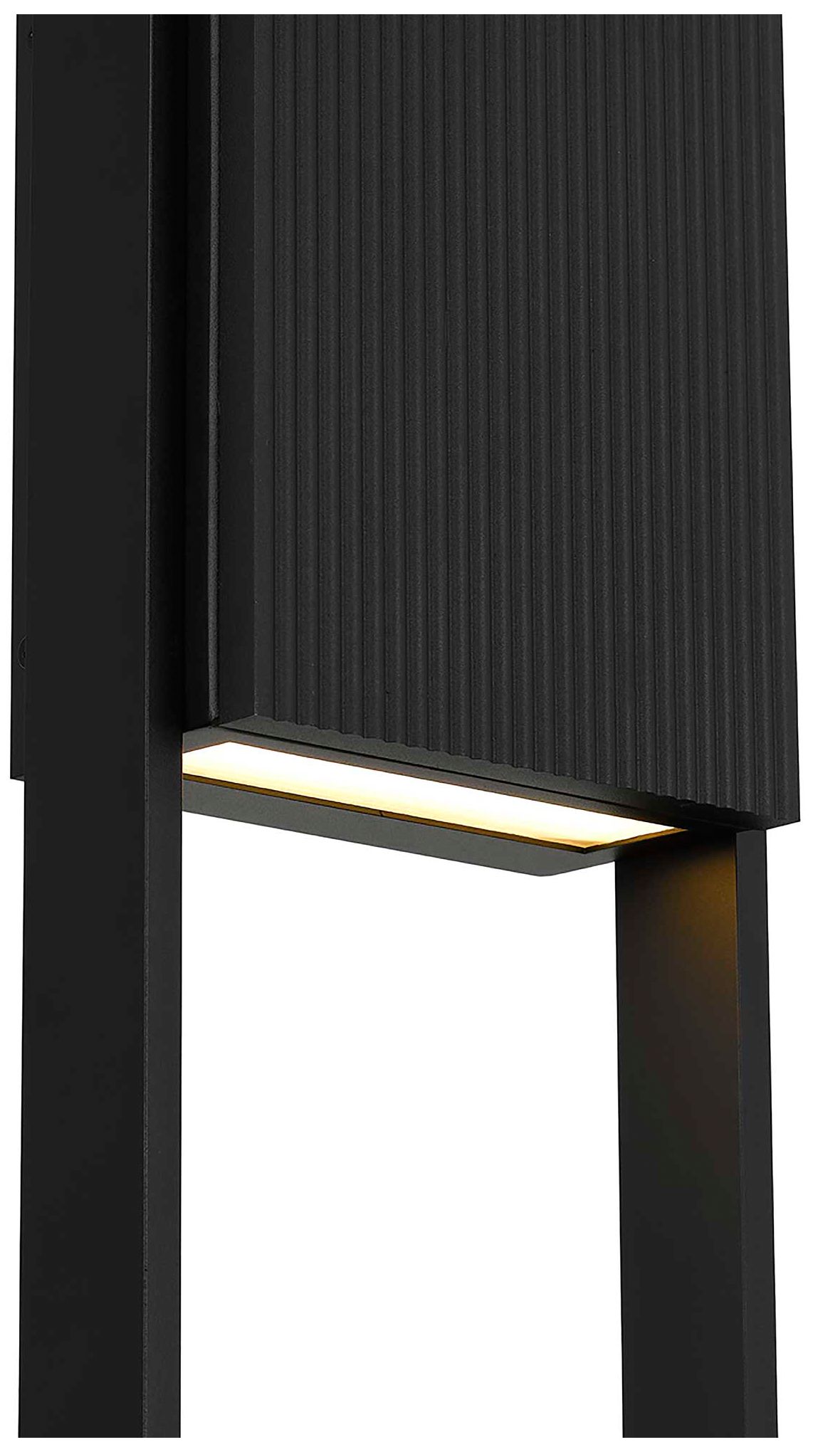 Image 5 Alteck Miami 32" High Sand Black LED Wall Sconce more views