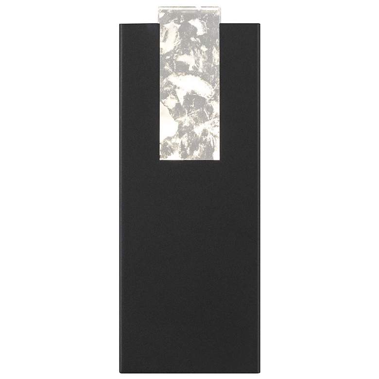 Image 3 Alteck Mille 12 3/4" High Sand Black LED Wall Sconce more views