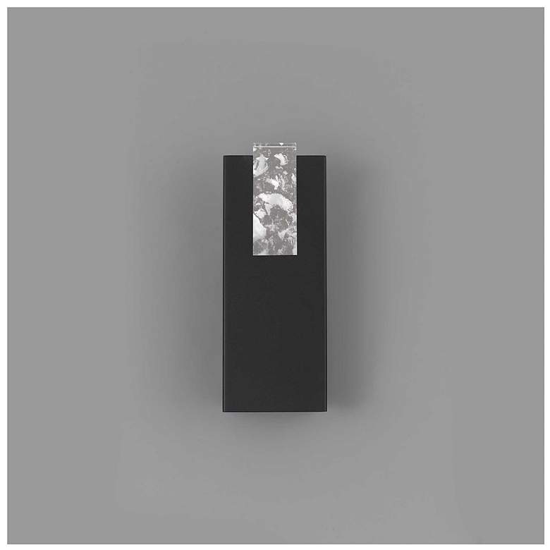 Image 5 Alteck Mille 12 3/4" High Sand Black LED Wall Sconce more views