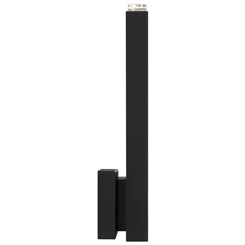 Image 4 Alteck Mille 18" High Sand Black LED Wall Sconce more views