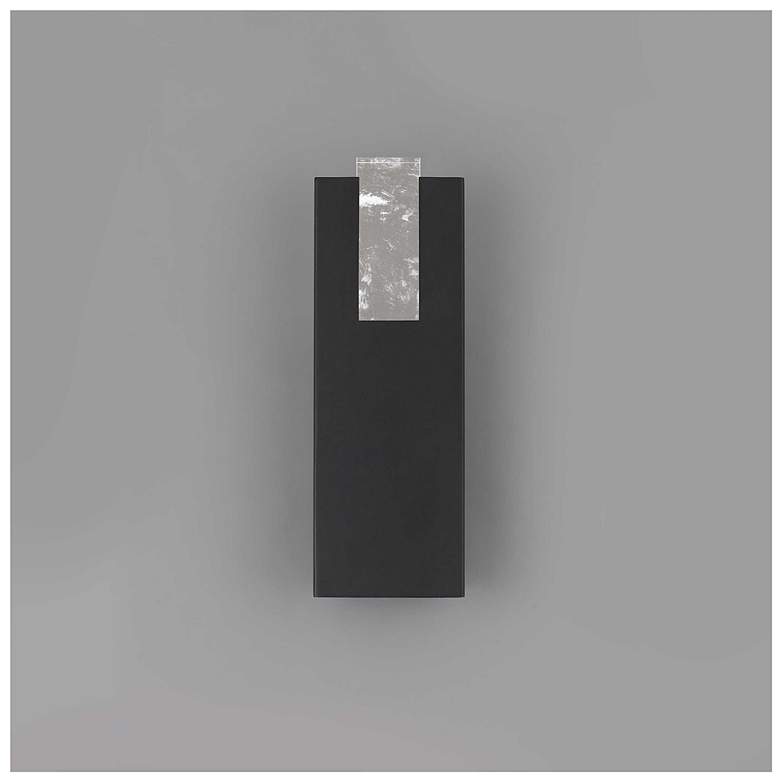 Image 5 Alteck Mille 18" High Sand Black LED Wall Sconce more views
