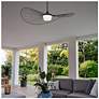 7_Alteck New Wave 44" Sand Black LED Pendant more views