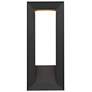 3_Alteck Paletto 22" High Sand Black LED Wall Sconce more views