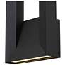 5_Alteck Paletto 22" High Sand Black LED Wall Sconce more views