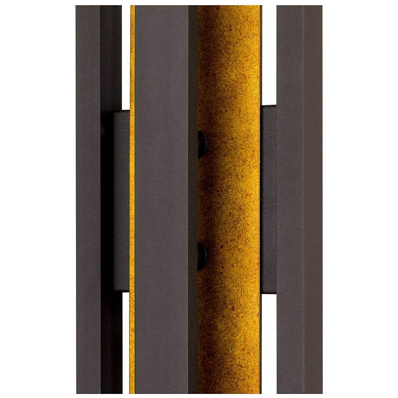 Image 5 Alteck Panels 20 1/4" High Dark Bronze LED Wall Sconce more views