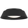 1_Alteck Pez 11" Sand Black LED Flush Mount