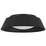 2_Alteck Pez 11" Sand Black LED Flush Mount more views