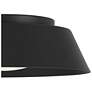 5_Alteck Pez 11" Sand Black LED Flush Mount more views