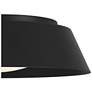5_Alteck Pez 15" Sand Black LED Flush Mount more views