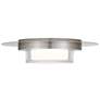 4_Alteck Plate Round 12" Brushed Stainless Steel LED Flush Mount more views