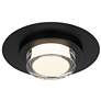 4_Alteck Plate Round 12" Sand Black LED Flush Mount more views