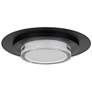 2_Alteck Plate Round 16" Sand Black LED Flush Mount more views