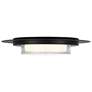 4_Alteck Plate Round 16" Sand Black LED Flush Mount more views