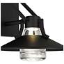 5_Alteck Radiant 9" High Sand Black LED Wall Sconce more views