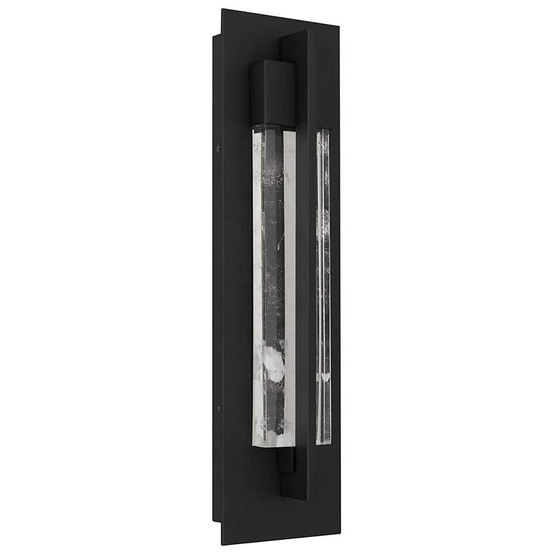 Image 2 Alteck Rivera 20" High Sand Black LED Wall Sconce more views