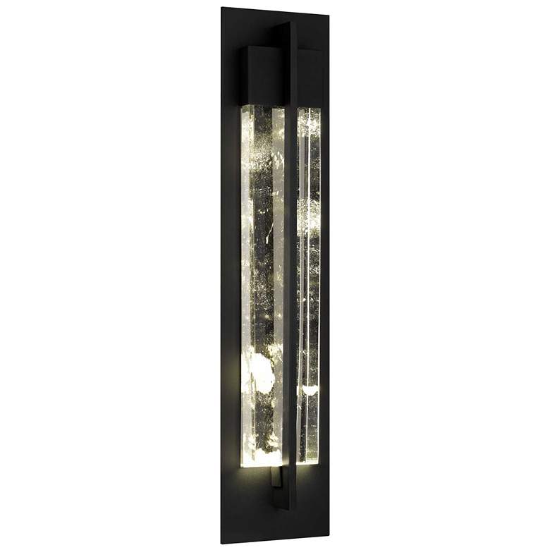Image 1 Alteck Rivera 26" High Sand Black LED Wall Sconce