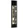 Alteck Rivera 26" High Sand Black LED Wall Sconce