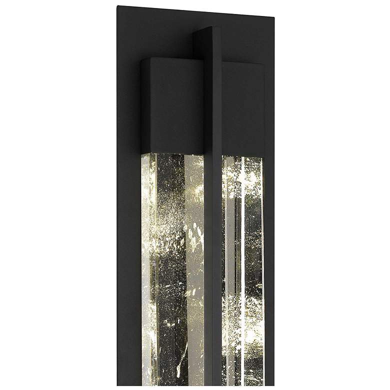 Image 5 Alteck Rivera 32" High Sand Black LED Wall Sconce more views