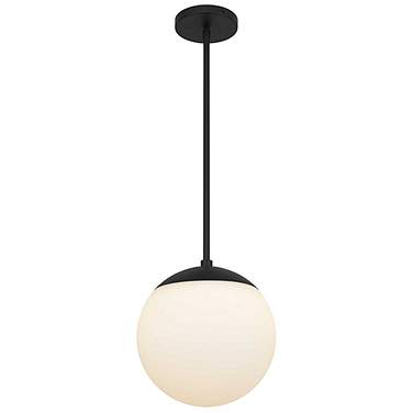 Alteck Rondure 10" Sand Black LED Pendant