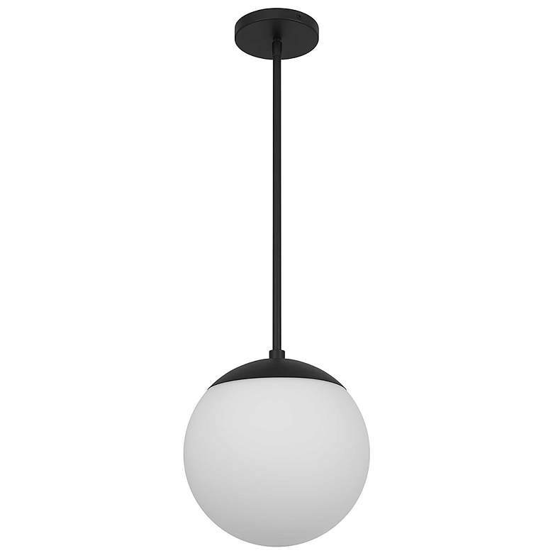Image 2 Alteck Rondure 10" Sand Black LED Pendant more views