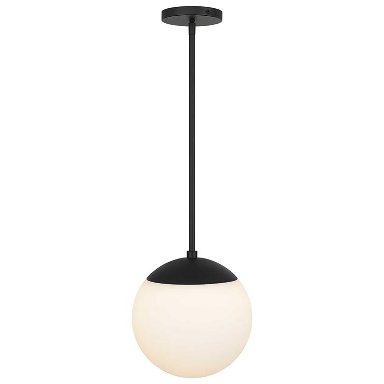 Image 4 Alteck Rondure 10" Sand Black LED Pendant more views