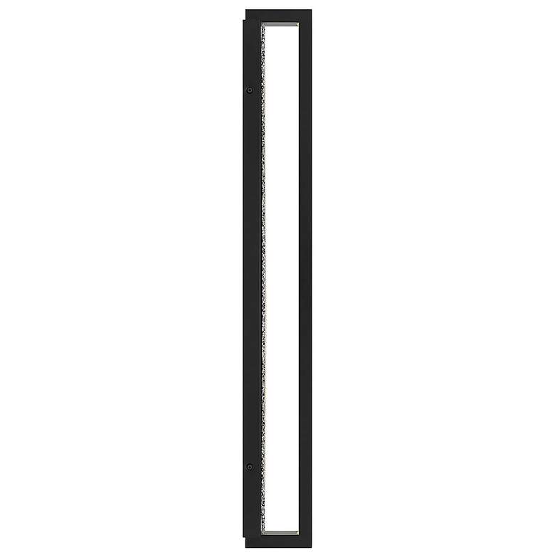 Image 4 Alteck Seafoam 32" Sand Black/Silver Aluminum Bubble LED Wall Sconce more views