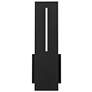 3_Alteck Slot 15" High Sand Black LED Wall Sconce more views