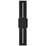 3_Alteck Slot 24" High Sand Black LED Wall Sconce more views
