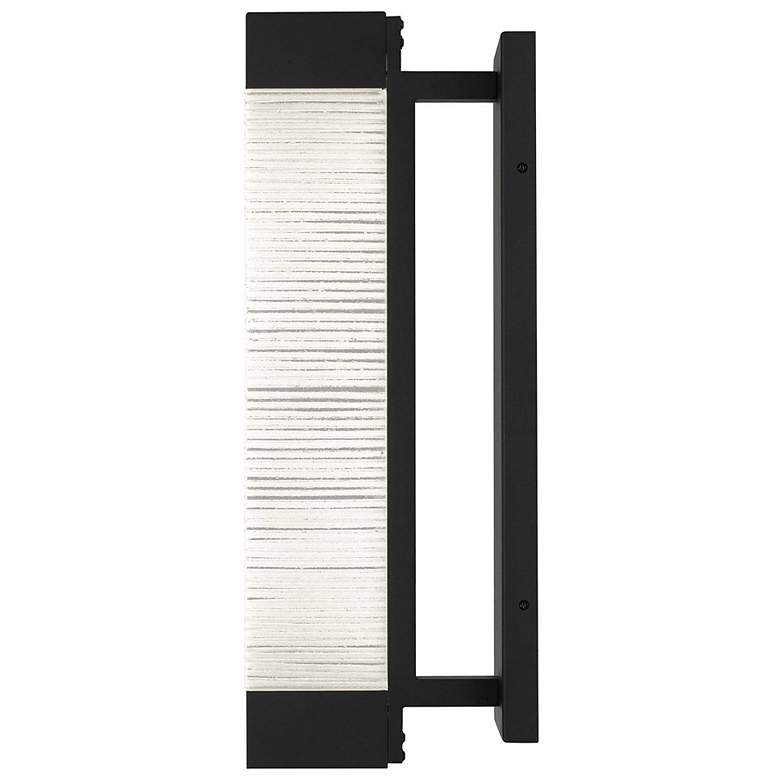 Image 4 Alteck Solice 21" High Sand Black LED Wall Sconce more views